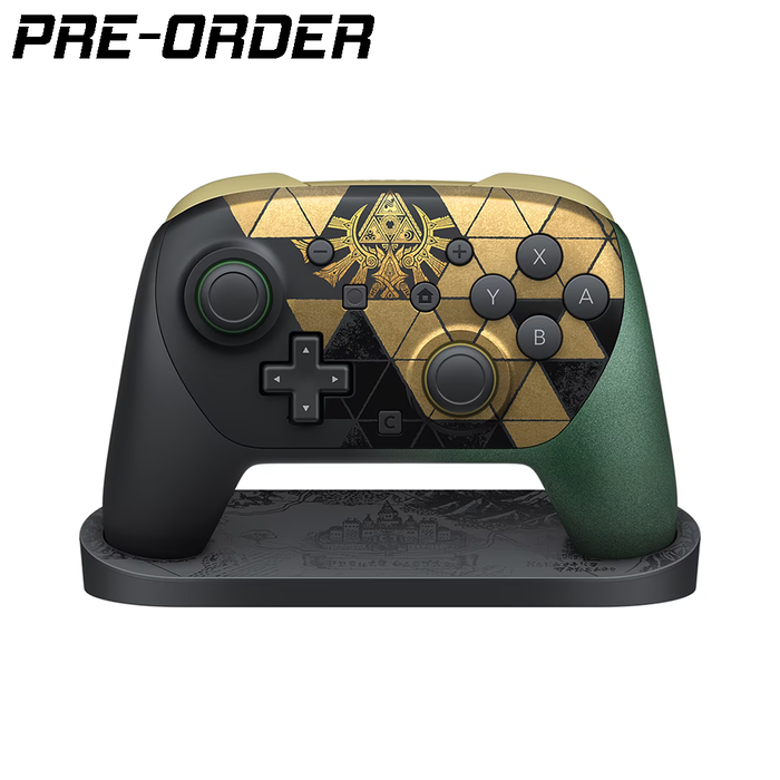 [PRE-ORDER] Nintendo Switch 2 Pro Controller + Display Stand - The Legend of Zelda 40th Anniversary Edition [Release Date: October 29, 2026]