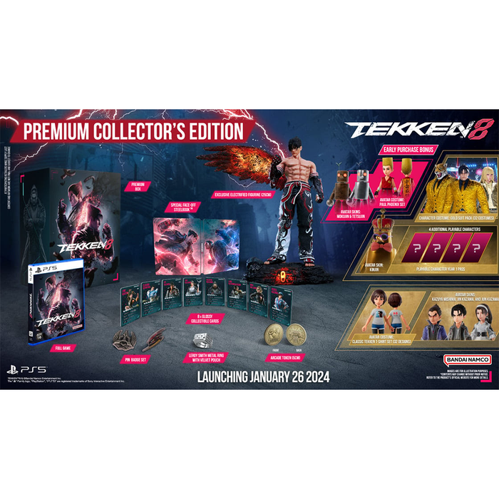 PS5 Tekken 8 Premium Collector's Edition (R3)