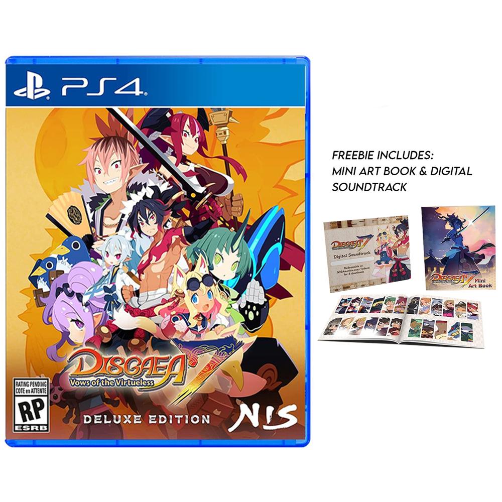 PS4 Disgaea 7: Vows of the Virtueless - Deluxe Edition (R1) — GAMELINE