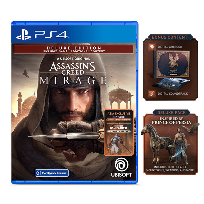 PS4 Assassin's Creed Mirage Deluxe Edition (R3)