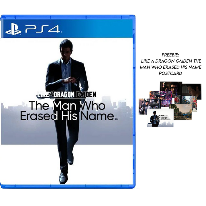 PS4 Like a Dragon Gaiden: The Man Who Erased His Name (R3)