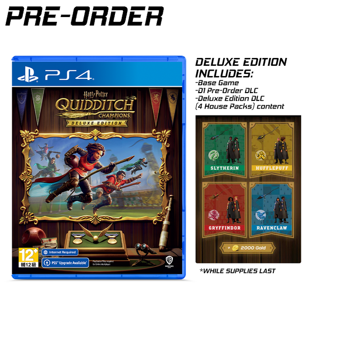 [PRE-ORDER] PS4 Harry Potter Quidditch Champions Deluxe Edition (R3) [Release Date: November 8, 2024]