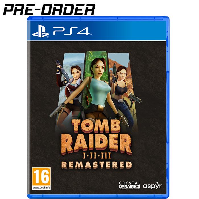 [PRE-ORDER] PS4 Tomb Raider I-III Remastered (R2) [Release Date: October 18, 2024]