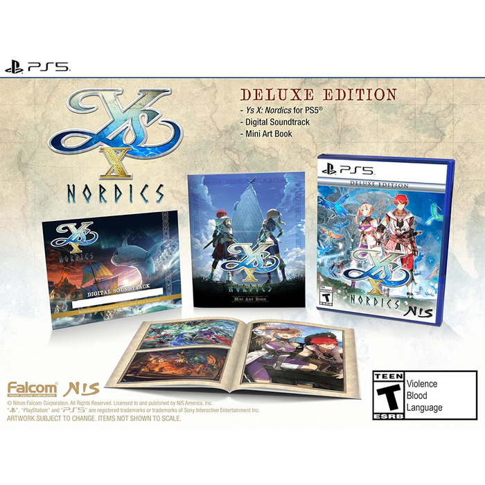 PS5 YS X: Nordics - Deluxe Edition (R1)