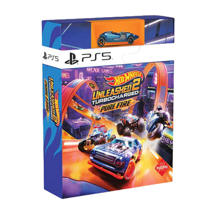 Hot Wheels unleashed 2 turbocharged pure fire Nintendo switch - Jeux vidéo Hot Wheels unleashed 2 turbocharged pure fire Nintendo switch - Jeux vidéo