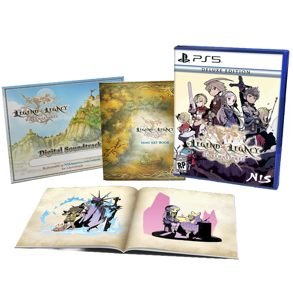 THE LEGEND OF LEGACY HD REMASTERED DELUXE EDITION - PS5 - UK - Neuf
