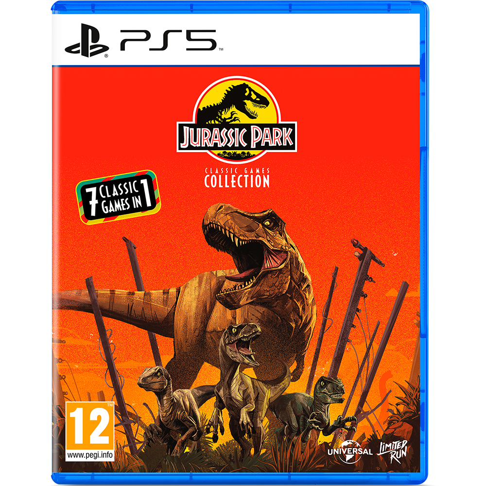 Jurassic Park Classic Games Collection – Neuf Sous Blister Pour PS4/PS5, édition Rare