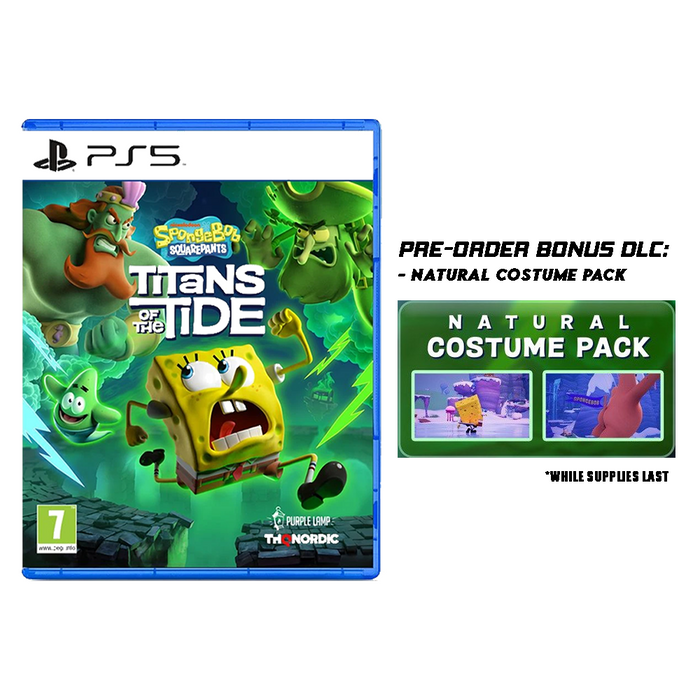 PS5 Spongebob SquarePants : Titans of the Tide (R2)