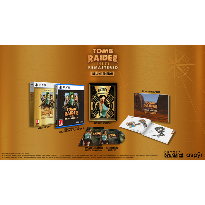 [PRE-ORDER] PS5 Tomb Raider I-III Remastered Deluxe Edition (R2) [Release Date: October 18, 2024]