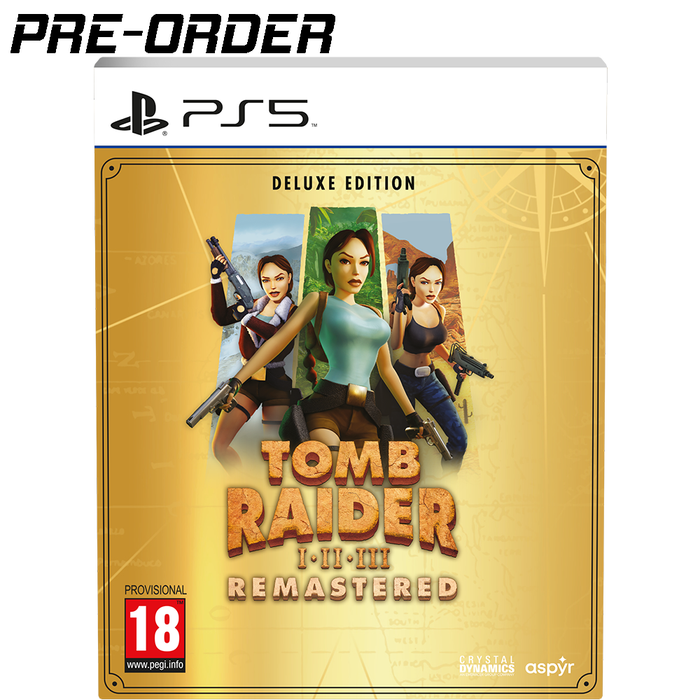 [PRE-ORDER] PS5 Tomb Raider I-III Remastered Deluxe Edition (R2) [Release Date: October 18, 2024]