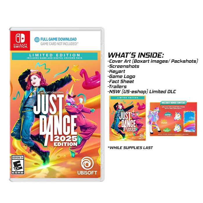 Nintendo Switch Just Dance 2025 Limited Edition [Code in Box] (US e-shop)