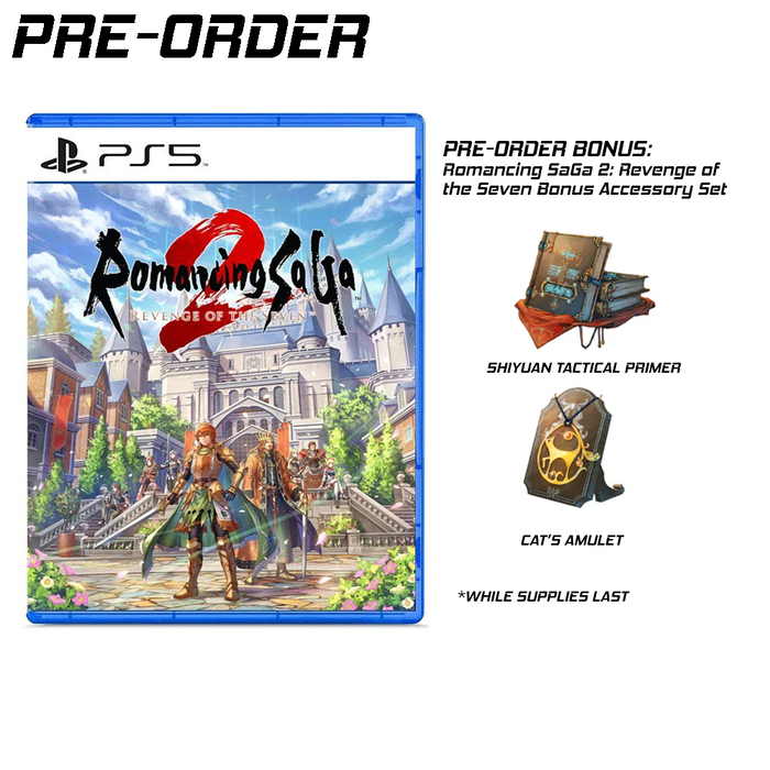 [PRE-ORDER] PS5 Romancing SaGa 2: Revenge of the Seven (R3) [Release Date: October 24, 2024]