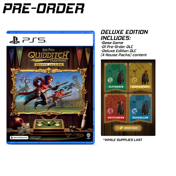 [PRE-ORDER] PS5 Harry Potter Quidditch Champions Deluxe Edition (R3) [Release Date: November 8, 2024]