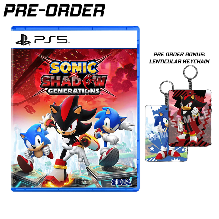 [PRE-ORDER] PS5 Sonic X Shadow Generations (R3) [Release Date: October 25, 2024]