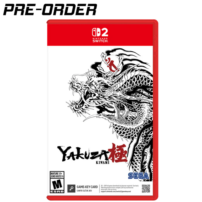 [PRE-ORDER] Nintendo Switch Yakuza Kiwami Game-Key Card (ASI-JPN)  [Release Date: November 13, 2025]