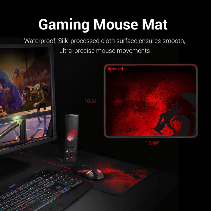 Redragon S101-BA-2 4in1 Gaming Keyboard & Mouse Combo