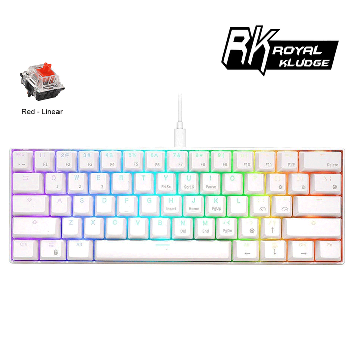 Royal Kludge RK61 RGB Mechanical Keyboard Hot Swappable