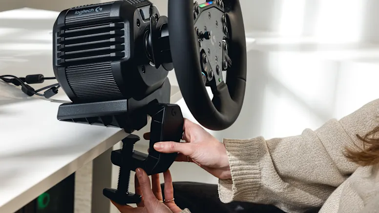 Logitech RS50 System Direct Drive Steering Wheel with Trueforce - Black