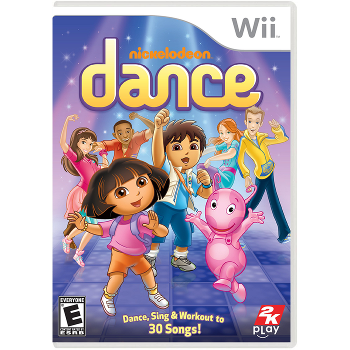 Nintendo Wii Nickelodeon Dance (US) — GAMELINE - Main Image