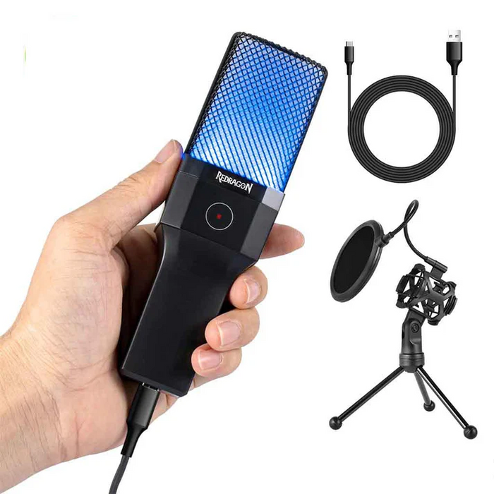 Redragon GM212 Adne RGB USB Streaming Microphone