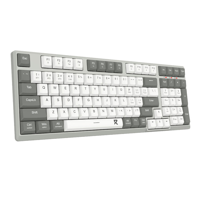 Redragon Keyboard Wired (BK-7113) SCISSOR - White-Gray