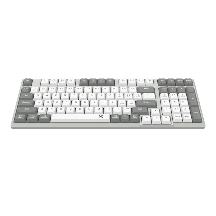 Redragon Keyboard Wired (BK-7113) SCISSOR - White-Gray