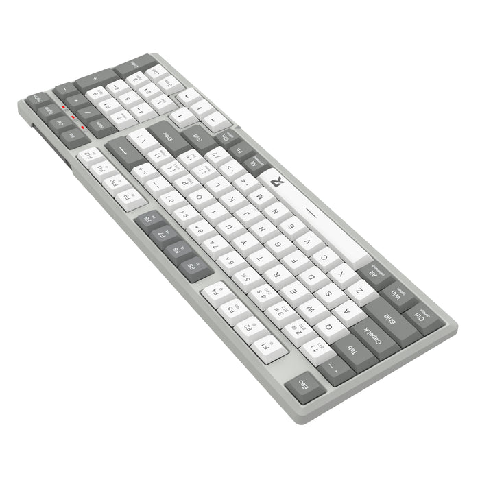 Redragon Keyboard Wired (BK-7113) SCISSOR - White-Gray