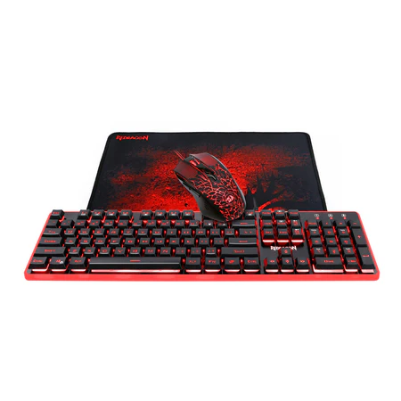 Redragon S107-1 3in1 Gaming Keyboard & Mouse Combo
