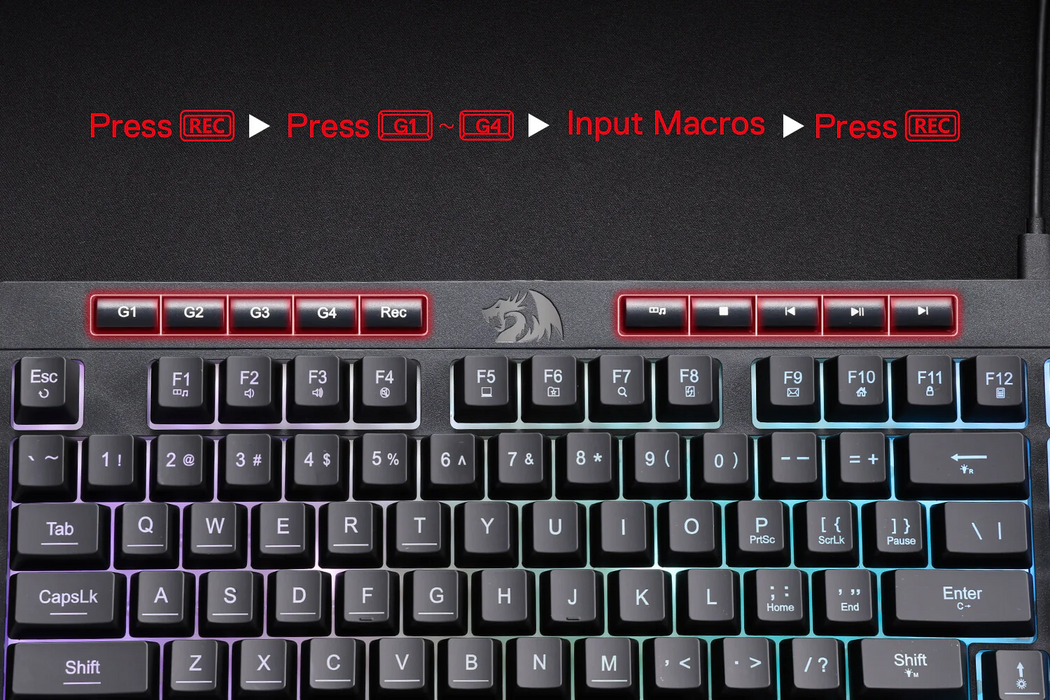 Redragon RYLO S141 Membrane Gaming Keyboard & Mouse Combo