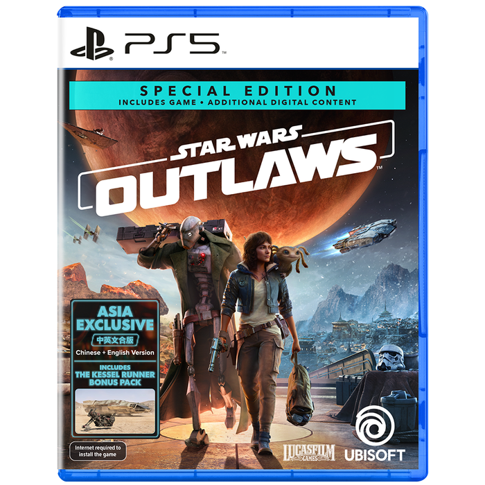 PS5 Star Wars Outlaws Special Edition (R3) + PS5 Skull and Bones Special Edition (R3)