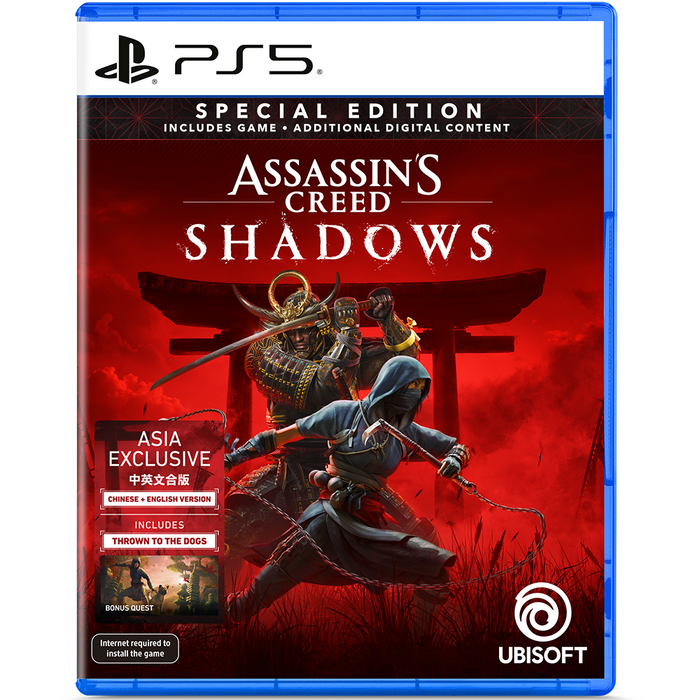 [PRE-ORDER] PS5 Assassin's Creed Shadows Special Edition (R3) [Release Date: November 15, 2024]