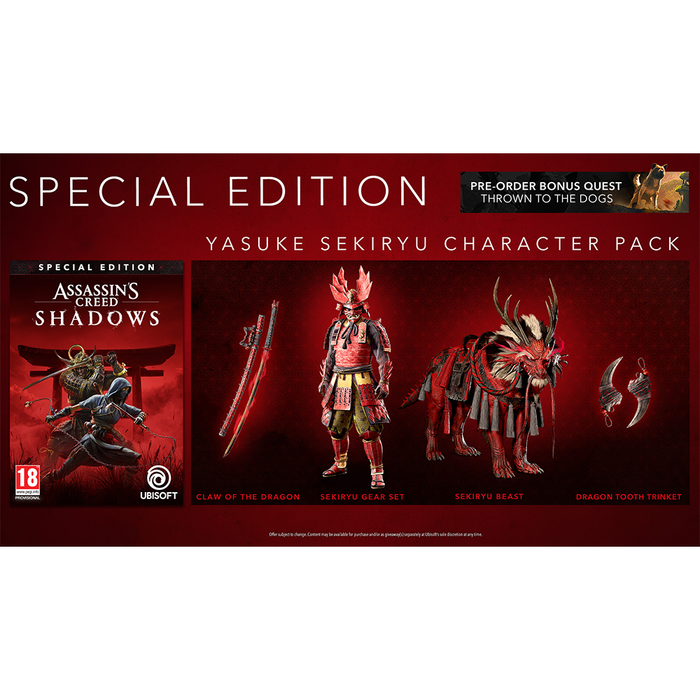 [PRE-ORDER] PS5 Assassin's Creed Shadows Special Edition (R3) [Release Date: November 15, 2024]