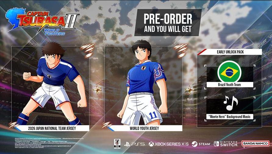 Nintendo Switch Captain Tsubasa II: World Fighters Day-1 Edition (ASI)
