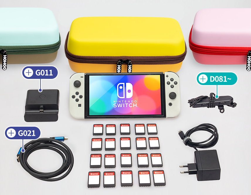 Hohoo All-in-One Pouch for Nintendo Switch