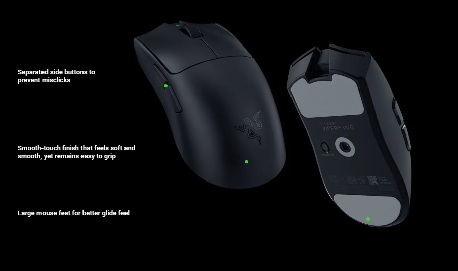 Razer Wireless Viper V4 PRO Gaming Mouse