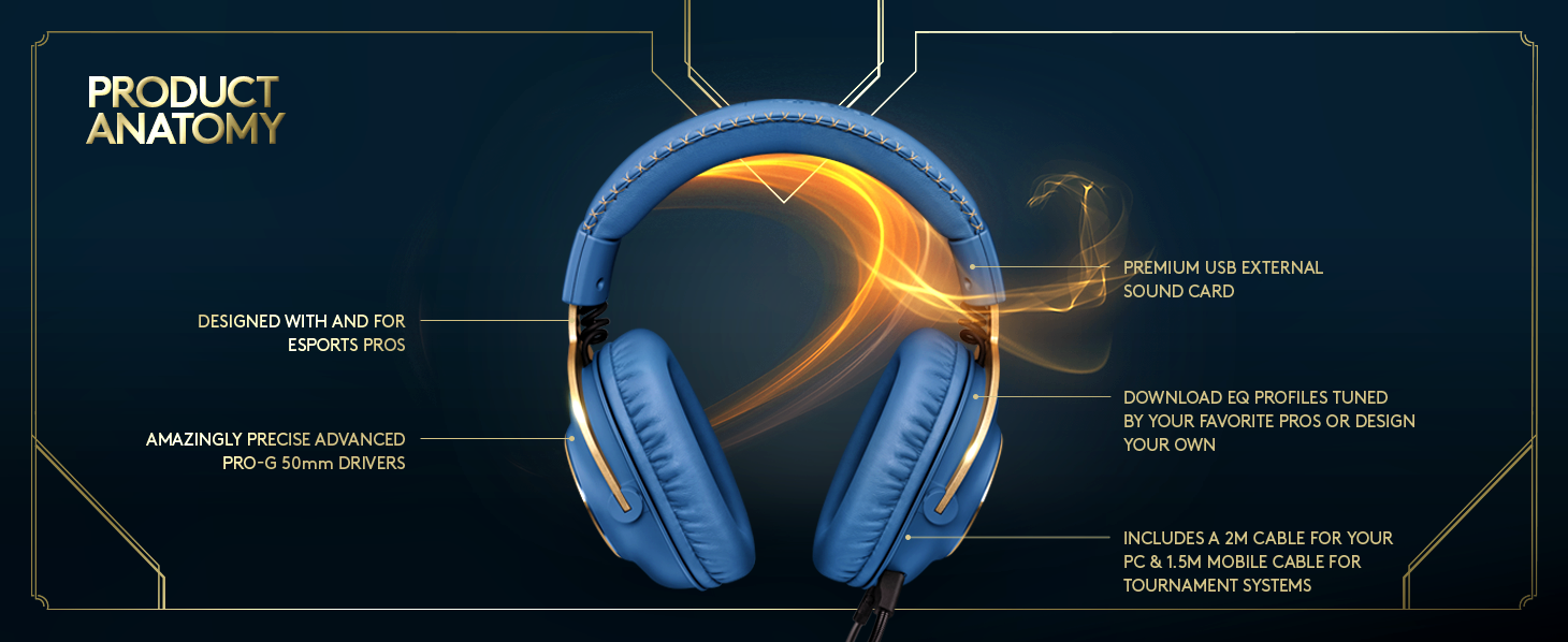 Logitech Pro X Gaming Headset - League of Legends