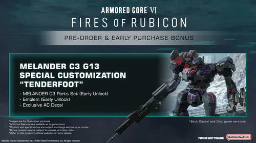 PS5 Armored Core VI Fires of Rubicon (R3)