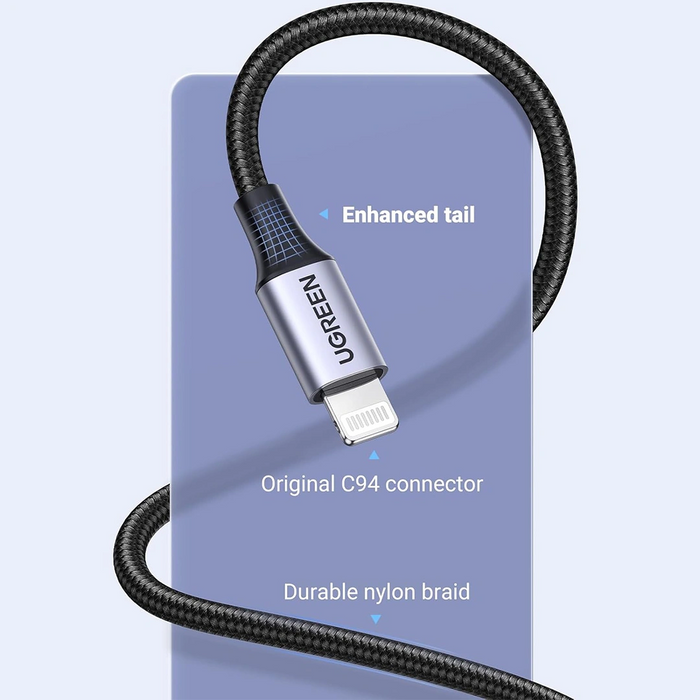 UGreen USB-A to Lightning Cable [US199/60158]
