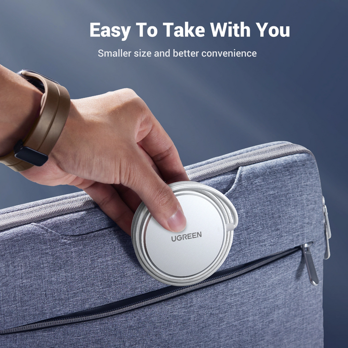 UGreen Magnetic Wireless Charger 15W - White [W703/35565]