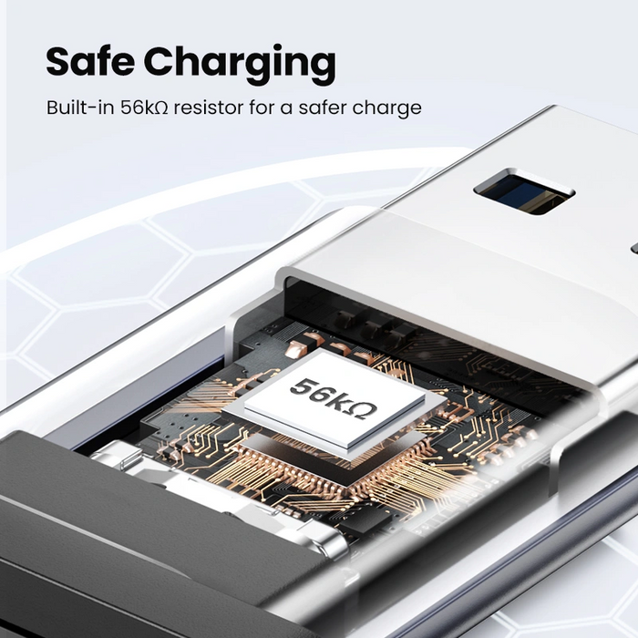 UGreen USB 3.0-A to USB-C M/F Adapter - Gray [US276/50533]