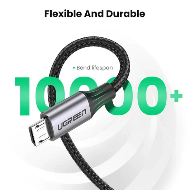 UGreen Micro USB Cable 1M - Black [US290/60146]