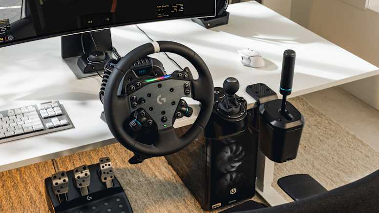 Logitech RS50 System Direct Drive Steering Wheel with Trueforce - Black
