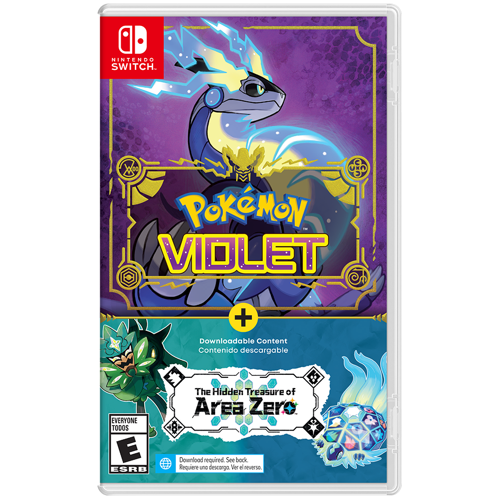Nintendo Switch Pokemon Violet + The Hidden Treasure of Area Zero