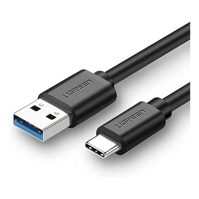 UGreen USB 3.0 A Male to Type C Male Cable Nickel Plating 2M  - Black [US184/20884]