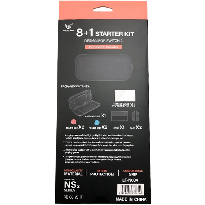 Lucky Fox 8+1 Starter Kit for Nintendo Switch 2 [N034]