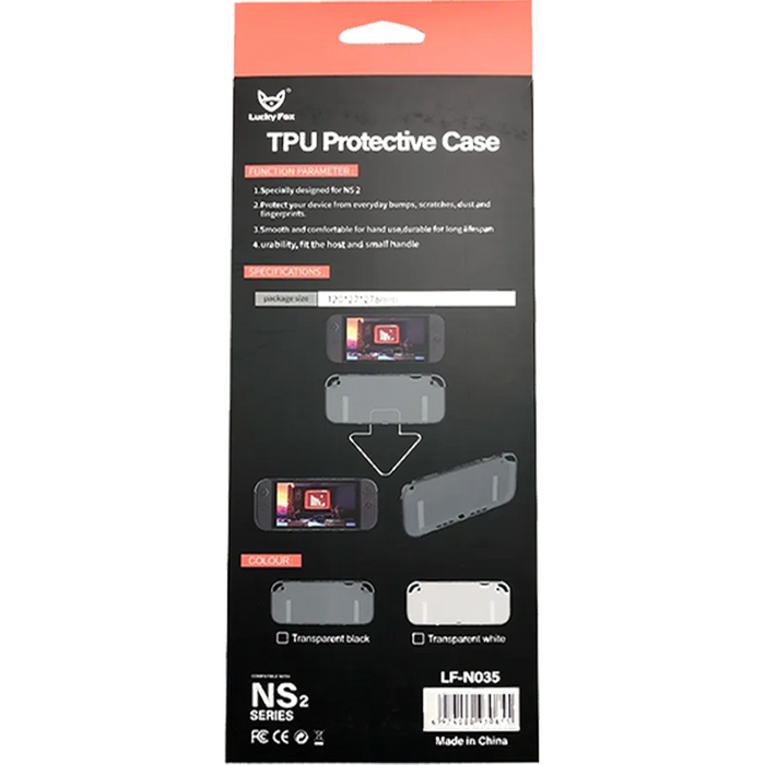Lucky Fox TPU Protective Case for Nintendo Switch 2 [N035]