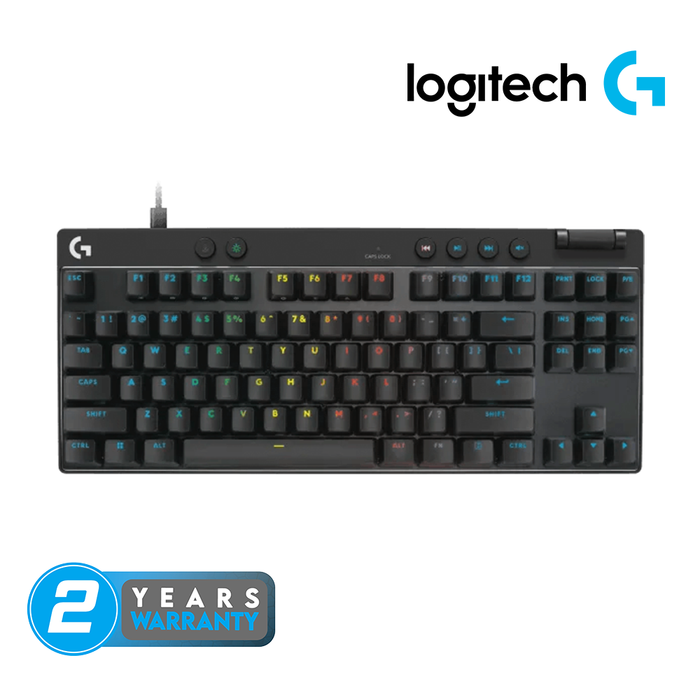 Logitech PRO X TKL Rapid Gaming Keyboard - Black