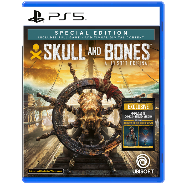 PS5 Star Wars Outlaws Special Edition (R3) + PS5 Skull and Bones Special Edition (R3)
