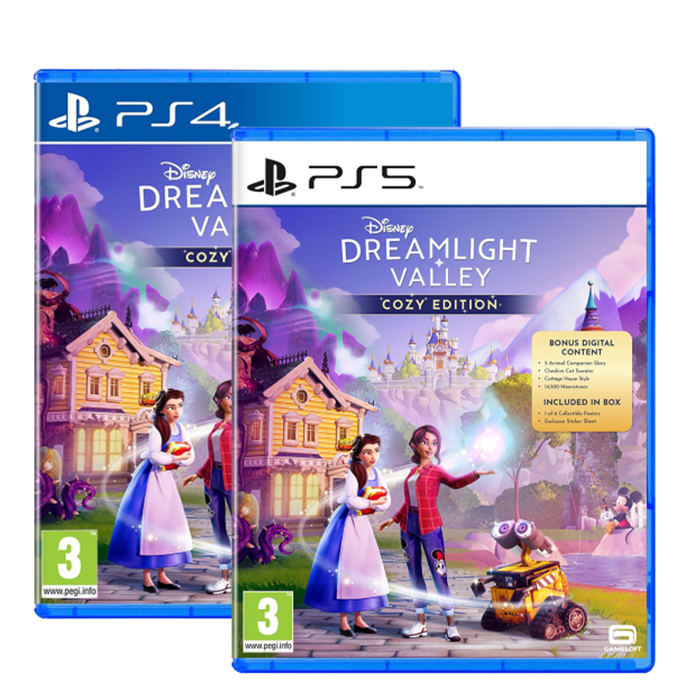(R2) Cozy Dreamlight — PS4/PS5 Disney Valley: GAMELINE Edition