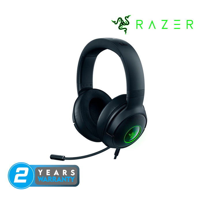 Razer Wired Kraken V3 X USB Gaming Headset - Black